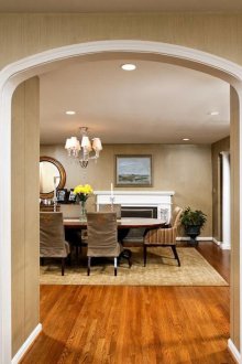 Εσωτερική αψίδα με πλαστική επένδυση