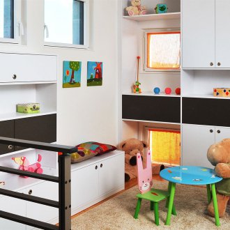 Οικονομικός σχεδιασμός παιδικού δωματίου με αρθρωτά έπιπλα