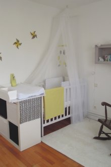 Οικονομικός σχεδιασμός ενός παιδικού δωματίου με διακόσμηση από χαρτί