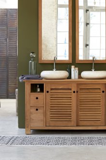 Ξύλινα έπιπλα μπάνιου