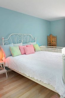 Μπλε τοίχοι στο νηπιαγωγείο