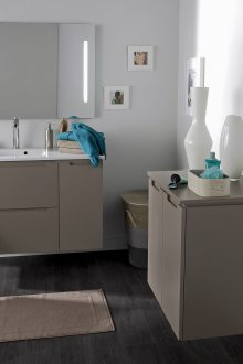 Έπιπλα μπάνιου αδιαφανή