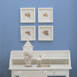 Μπλε τοίχους στο γραφείο