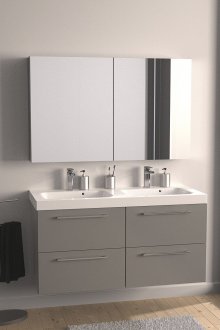 Έπιπλα για γκρίζο μπάνιο