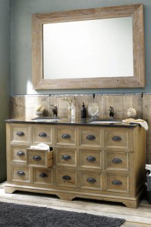 Τα έπιπλα για ένα μπάνιο γίνονται παλιά