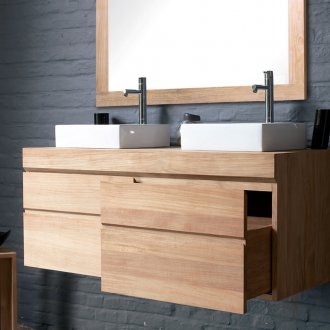 Έπιπλα μπάνιου με συρτάρια