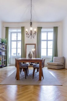 Ρετρό στυλ διαμέρισμα στούντιο διαμέρισμα