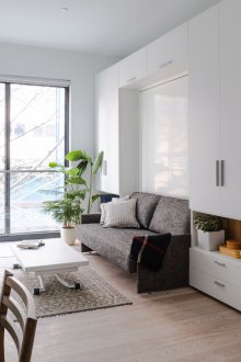 Στούντιο διαμέρισμα εσωτερικό φωτισμό