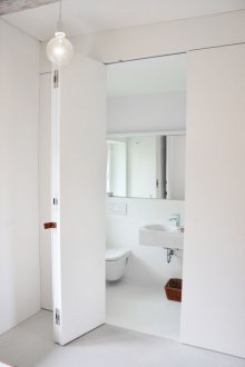 Εσωτερικό στούντιο με μπάνιο