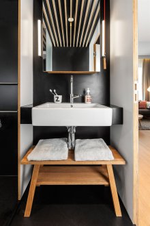 Στούντιο εσωτερικού χώρου στο μπάνιο