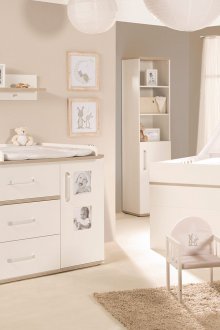 Raum für das neugeborene Beige