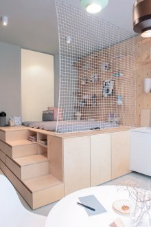 Κουβέρτα συνδυασμένο καθιστικό και υπνοδωμάτιο