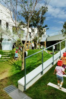 Νηπιαγωγείο διακόσμηση γκαζόν