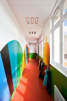 Διάδρομος διακόσμησης στο νηπιαγωγείο