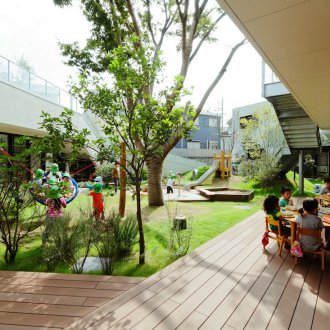 Διακόσμηση της βεράντας στο νηπιαγωγείο