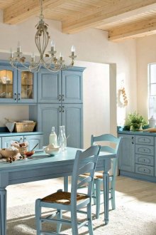 Μπλε κουζίνα