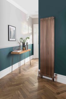 Σκούρο τυρκουάζ χρώμα στο εσωτερικό του διαδρόμου