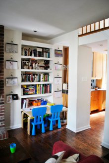 Εσωτερικό του παιδικού χώρου για το νεογέννητο