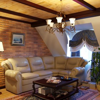 Laminate στον τοίχο