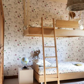 Παιδικό δωμάτιο στο Χρουστσόφ στο οικολογικό ύφος