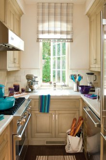 Γαλλικό στυλ μικρού σχεδιασμού κουζίνας