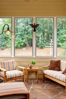 Όμορφη σχεδίαση του κιόσκι στη χώρα