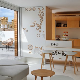 Σχεδιασμός μικρής κουζίνας σε μοντέρνο στυλ