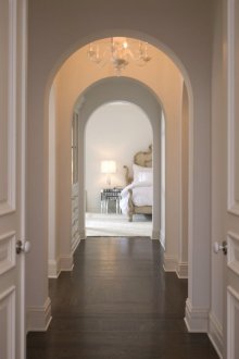 Σχεδιασμός διαδρόμου με τσιμεντένιο τόξο