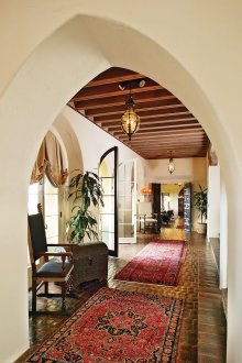 Εκλεκτικός σχεδιασμός διαδρόμου στυλ