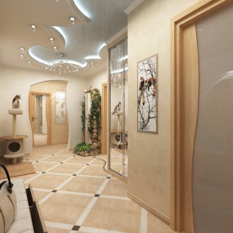 Σχεδιασμός διαδρόμου με αψιδωτή αψίδα