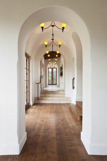 Σχεδιασμός του διαδρόμου με συνοπτική αψίδα