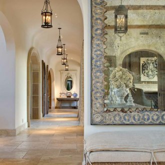 Μεσογειακό σχεδιασμό διαδρόμου στυλ