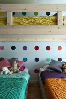 Παιδικό δωμάτιο για τρεις από τον ορεινό όγκο