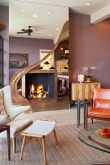 Καθρέφτης στο σαλόνι με φενγκ σούι