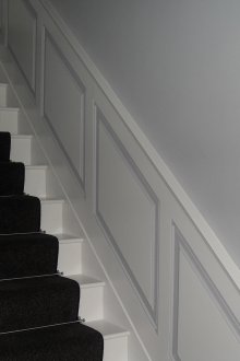 Διακόσμηση του διαδρόμου με πάνελ MDF