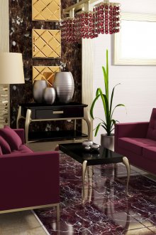 Λευκό και Lilac Lounge