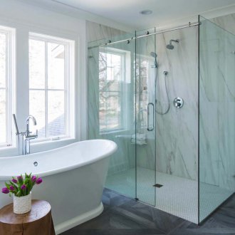 Μικρό μπάνιο στο σπίτι