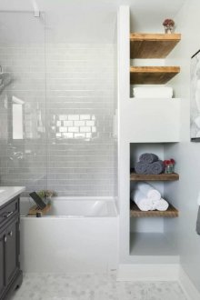 Μικρό μπάνιο με μια θέση