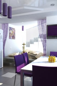 Μια πλούσια κουταλιά λιλά