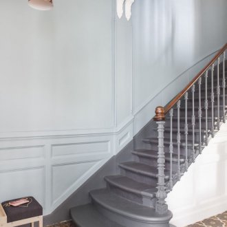 Σχεδιασμός διαδρόμου στυλ ρετρό