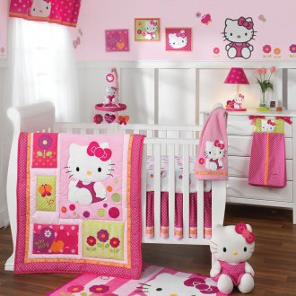 Hallo Kitty Crib Decor