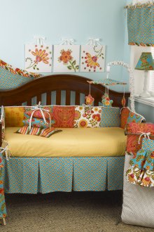 Patchwork Crib Decor