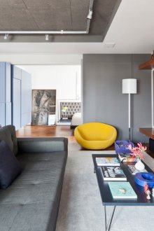 Προσαρμογές προϋπολογισμού σε διαμέρισμα στούντιο με πάνελ