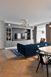 Προσαρμογές προϋπολογισμού σε ένα στούντιο διαμέρισμα κομψό