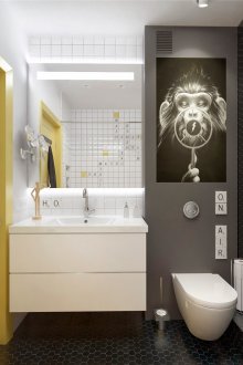 Προσαρμογή προϋπολογισμού ενός μπάνιου σε ένα διαμέρισμα στούντιο