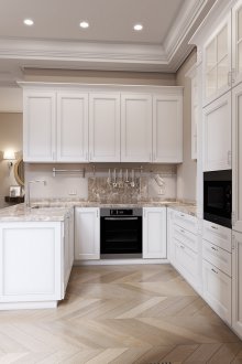 Kusina 9 sq m beige