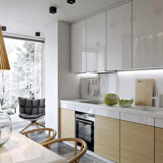 Κουζίνα 9 τ.μ. με έπιπλα