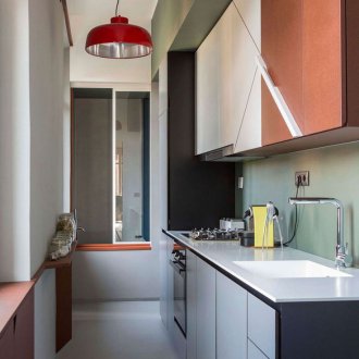 Κουζίνα είναι στενή 9 τ.μ.