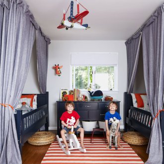 Παιδικό δωμάτιο για δύο αδέρφια