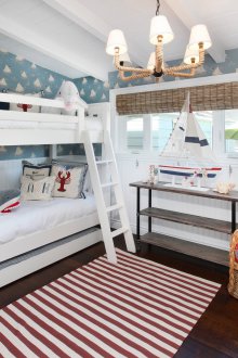 Ναυτικό δωμάτιο για δύο παιδιά